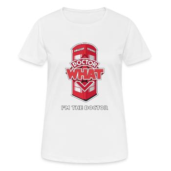 Doctor What - Women's Breathable T-Shirt - white - Front - AI Model Female 172 dark (172cm)