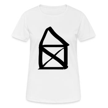 House of St. Nicholas - Women's Breathable T-Shirt - white - Front - AI Model Female 172 dark (172cm)
