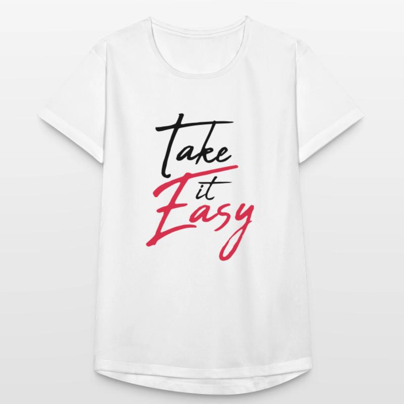 cool cool take it easy logo design text chill Women's Breathable T-Shirt