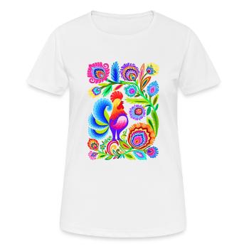 Schweden Schweden Schweden Skandinavien Reisekunst Kunst - Frauen T-Shirt atmungsaktiv - Weiß - Vorne - AI Model Female 172 dark (172cm)