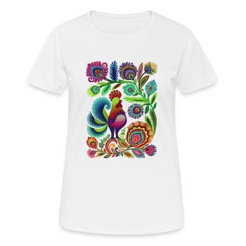 Schweden Schweden Schweden Skandinavien Reisekunst Kunst - Frauen T-Shirt atmungsaktiv - Weiß - Vorne - AI Model Female 172 dark (172cm)