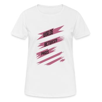 Évasion Storytelling Geek Joke Évasion virtuelle - T-shirt respirant Femme - blanc - Devant - AI Model Female 172 dark (172cm)