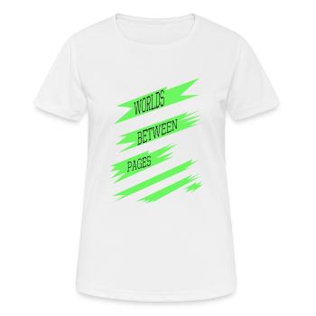 relaxation reading habits contemporary literature - Women's Breathable T-Shirt - white - Front - AI Model Female 172 dark (172cm)