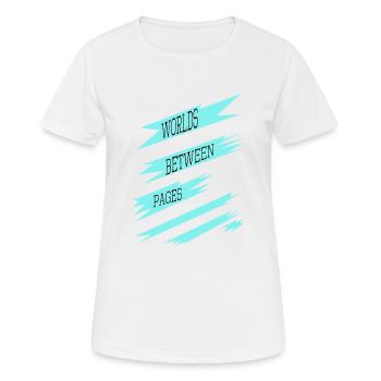 reading lists jokes literary community - Frauen T-Shirt atmungsaktiv - Weiß - Vorne - AI Model Female 172 dark (172cm)