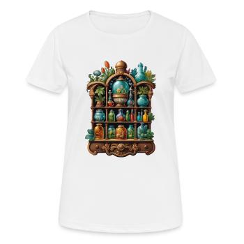 Pharmacie - T-shirt respirant Femme - blanc - Devant - AI Model Female 172 dark (172cm)