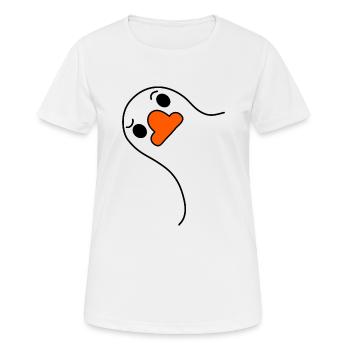 Duck - Women's Breathable T-Shirt - white - Front - AI Model Female 172 dark (172cm)