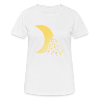 Moon - Women's Breathable T-Shirt - white - Front - AI Model Female 172 dark (172cm)