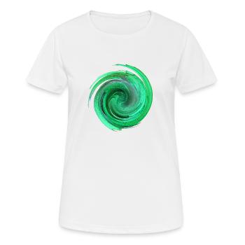 Depokit Universe Mill - Women's Breathable T-Shirt - white - Front - AI Model Female 172 dark (172cm)