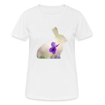 Lapin Lapin - T-shirt respirant Femme - blanc - Devant - AI Model Female 172 dark (172cm)