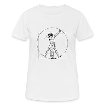DAB Dab Dub Hippster cool hip - Women's Breathable T-Shirt - white - Front - AI Model Female 172 dark (172cm)