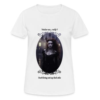La reine des corbeaux - T-shirt respirant Femme - blanc - Devant - AI Model Female 172 dark (172cm)
