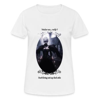 Reine des aigles - T-shirt respirant Femme - blanc - Devant - AI Model Female 172 dark (172cm)