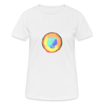 rainbow - Women's Breathable T-Shirt - white - Front - AI Model Female 172 dark (172cm)
