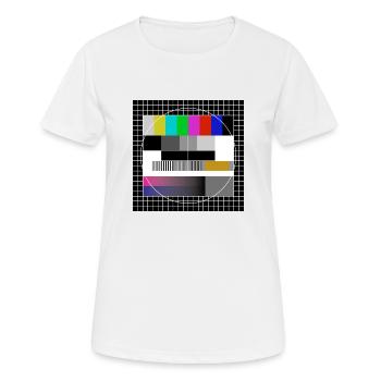 deathly silence - Women's Breathable T-Shirt - white - Front - AI Model Female 172 dark (172cm)