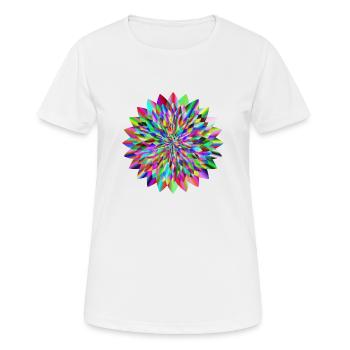 Circular design - Women's Breathable T-Shirt - white - Front - AI Model Female 172 dark (172cm)