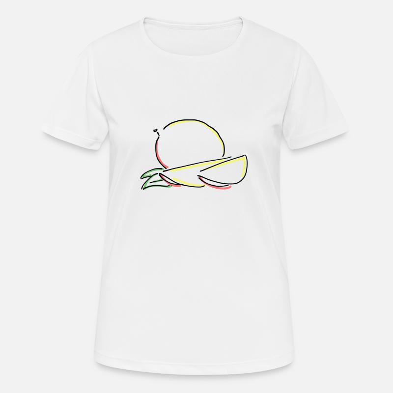 mango - Women's Breathable T-Shirt - white