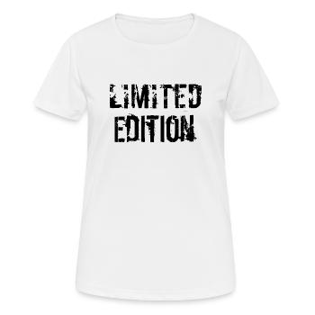 Limited Edition - Frauen T-Shirt atmungsaktiv - Weiß - Vorne - AI Model Female 172 dark (172cm)