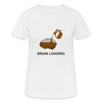 1000 000 000 000 00 - T-shirt respirant Femme - blanc - Devant - AI Model Female 172 dark (172cm)