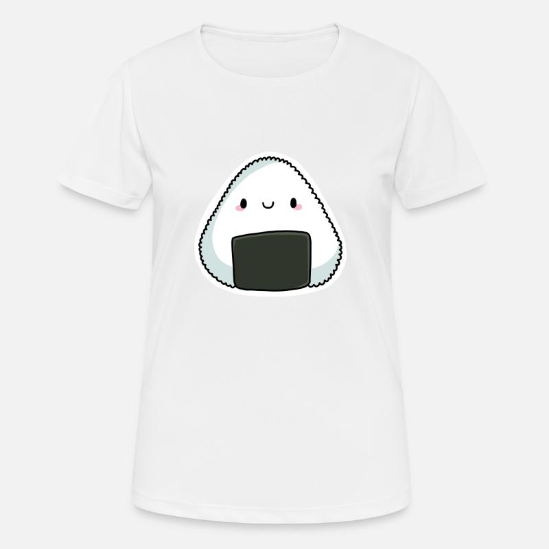 Chibi onigiri - Women's Breathable T-Shirt - white