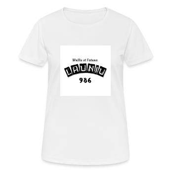 Launiu - Women's Breathable T-Shirt - white - Front - AI Model Female 172 dark (172cm)