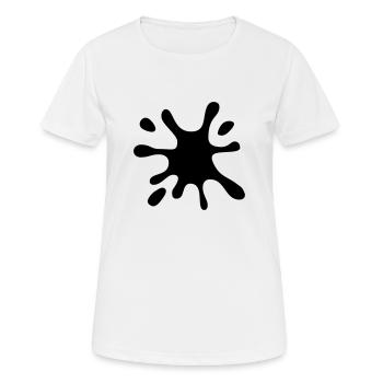 spot - Women's Breathable T-Shirt - white - Front - AI Model Female 172 dark (172cm)