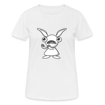 Ungeheuer Ohren Geschenk Halloween Comic fantasy - Frauen T-Shirt atmungsaktiv - Weiß - Vorne - AI Model Female 172 dark (172cm)