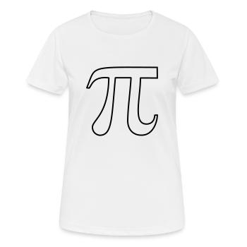 Pi Day PI pi - Frauen T-Shirt atmungsaktiv - Weiß - Vorne - AI Model Female 172 dark (172cm)