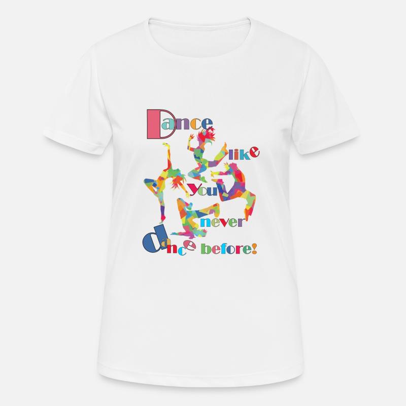Dance - Women's Breathable T-Shirt - white