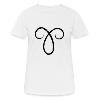 Zodiac Aries - Aries - Women's Breathable T-Shirt - white - Front - AI Model Female 172 dark (172cm)