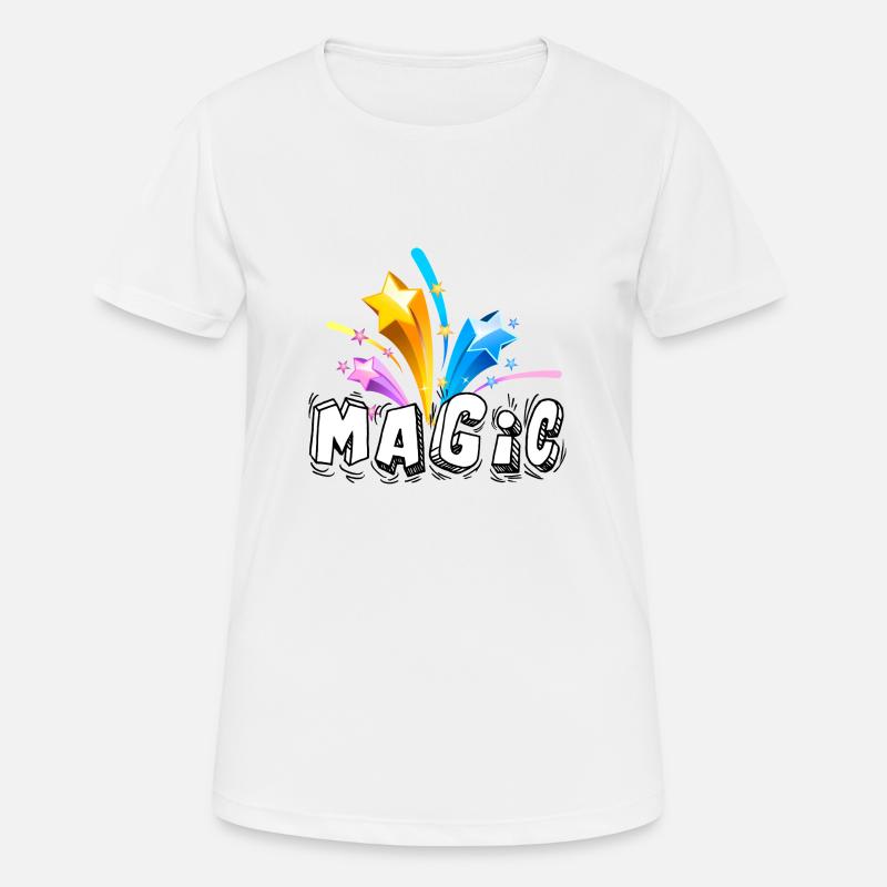 Magic - Women's Breathable T-Shirt - white