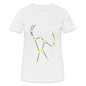 Star constellation - Orion - Women's Breathable T-Shirt - white - Front - AI Model Female 172 dark (172cm)