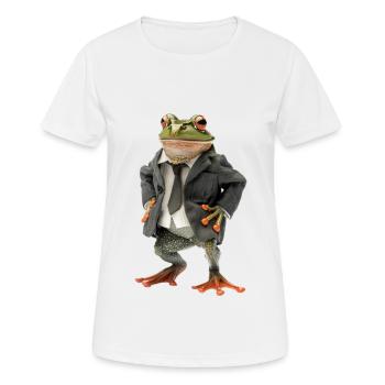 Frog - Women's Breathable T-Shirt - white - Front - AI Model Female 172 dark (172cm)