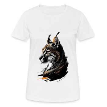 Karakal - Frauen T-Shirt atmungsaktiv - Weiß - Vorne - AI Model Female 172 dark (172cm)