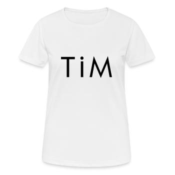 Tim - Women's Breathable T-Shirt - white - Front - AI Model Female 172 dark (172cm)