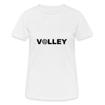 VOLLEY - T-shirt respirant Femme - blanc - Devant - AI Model Female 172 dark (172cm)