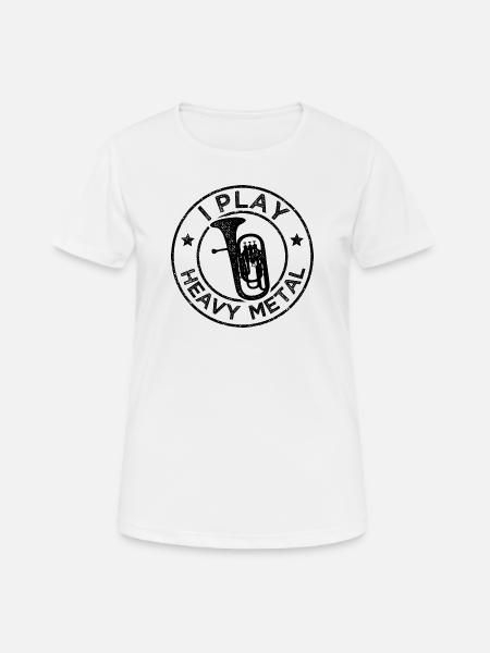 Euphonium Blasmusik Euphonist Orchester Musiker - Frauen T-Shirt atmungsaktiv - Weiß