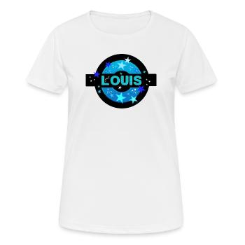Louis Geburtstag Louis - Frauen T-Shirt atmungsaktiv - Weiß - Vorne - AI Model Female 172 dark (172cm)