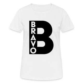 OTAN B - T-shirt respirant Femme - blanc - Devant - AI Model Female 172 dark (172cm)