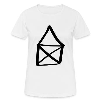the house - Women's Breathable T-Shirt - white - Front - AI Model Female 172 dark (172cm)