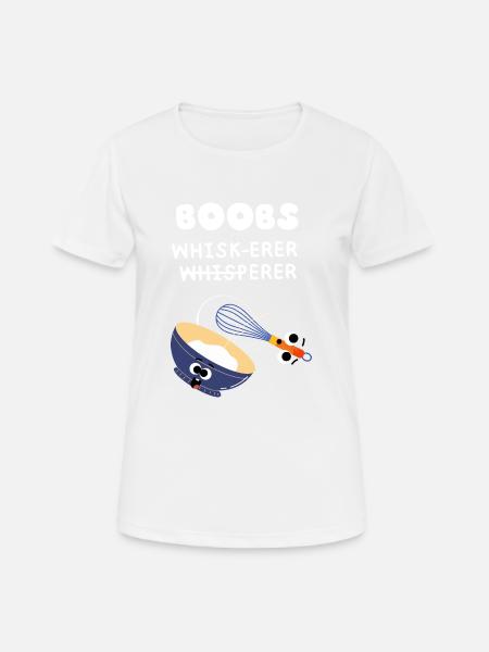 Divertente consulente per l'allattamento al seno supporto per l'allattamento al seno - Dame T-shirt svedtransporterende - hvid