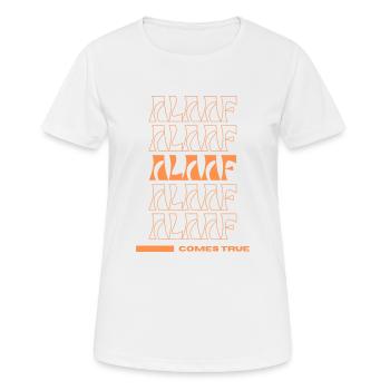 Alaaf comes true - Frauen T-Shirt atmungsaktiv - Weiß - Vorne - AI Model Female 172 dark (172cm)