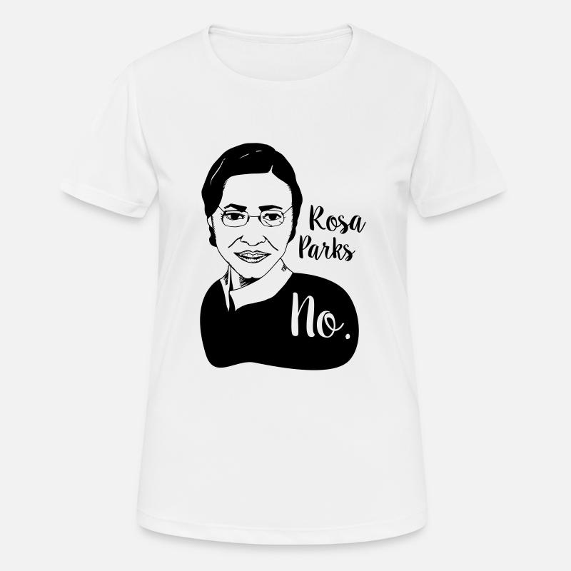 Rosa Parks - Women's Breathable T-Shirt - white