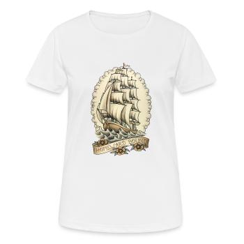 HOMEWARD BOUND TATTOO - Women's Breathable T-Shirt - white - Front - AI Model Female 172 dark (172cm)