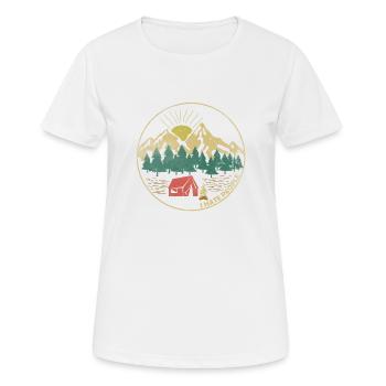 Je déteste les gens - Je déteste les gens - T-shirt respirant Femme - blanc - Devant - AI Model Female 172 dark (172cm)