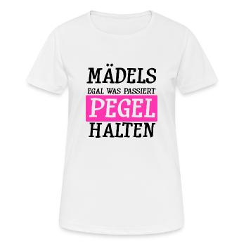 Majorque Malle Party Crew Boire Suff Alcool - T-shirt respirant Femme - blanc - Devant - AI Model Female 172 dark (172cm)