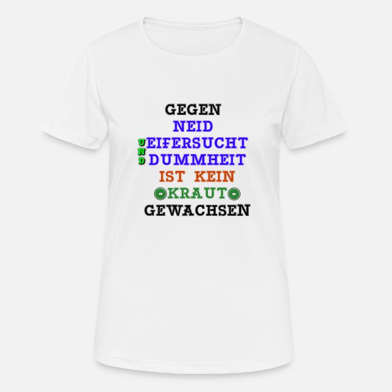 No herb grown - Women's Breathable T-Shirt - white