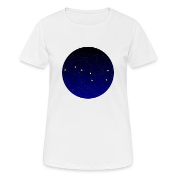 Großer Schöpflöffel - Frauen T-Shirt atmungsaktiv - Weiß - Vorne - AI Model Female 172 dark (172cm)