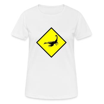Scorpio - Women's Breathable T-Shirt - white - Front - AI Model Female 172 dark (172cm)