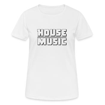 HOUSE - Women's Breathable T-Shirt - white - Front - AI Model Female 172 dark (172cm)