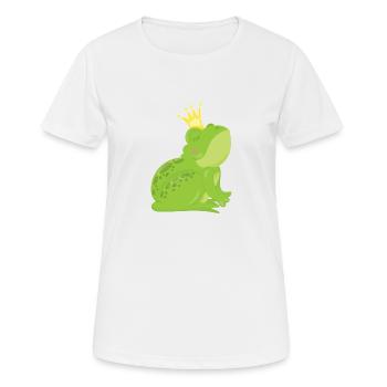 Frosch - T-shirt respirant Femme - blanc - Devant - AI Model Female 172 dark (172cm)